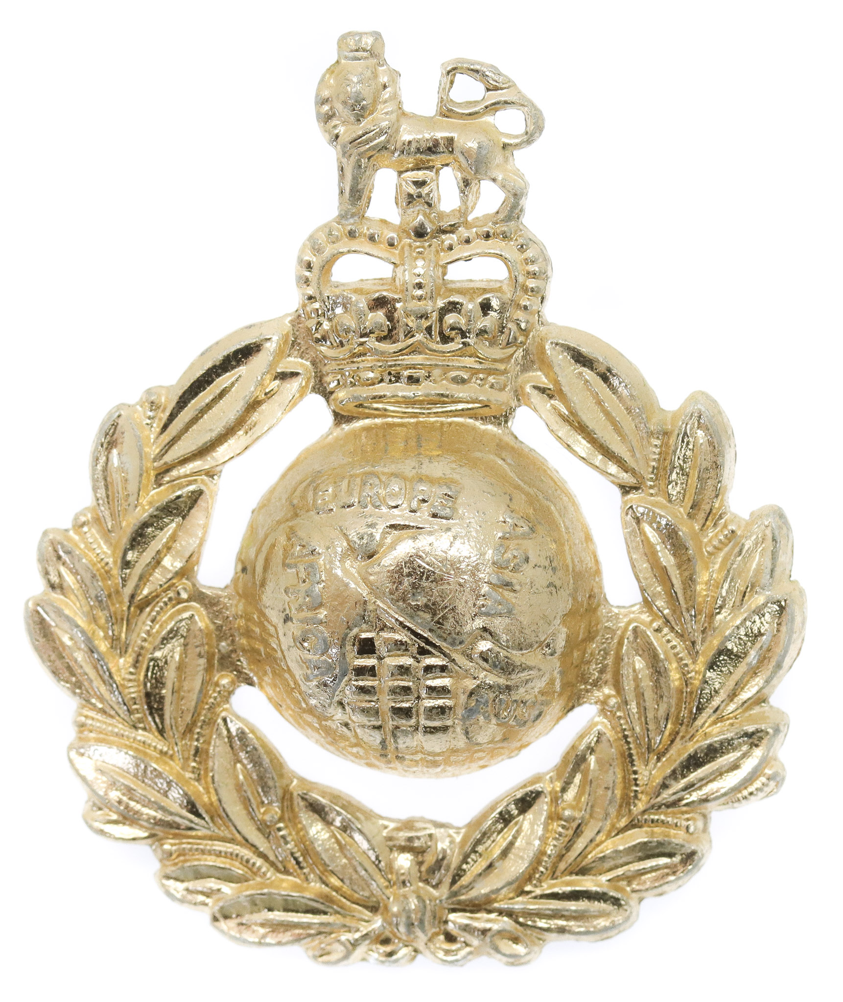 Royal Marines Anodised (Staybrite) Cap Badge