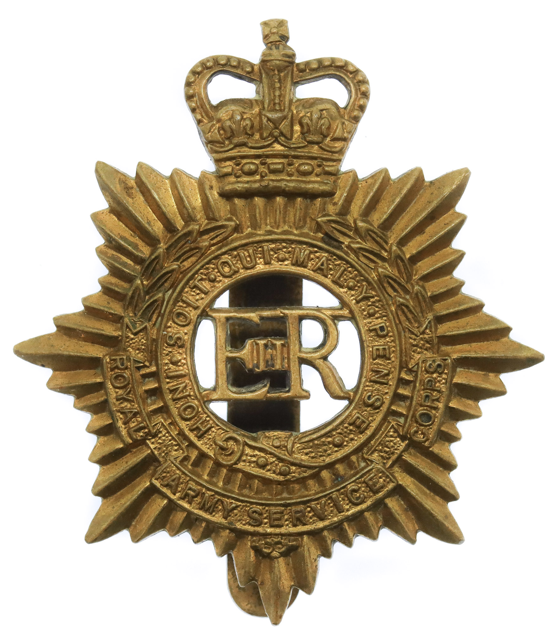 EIIR Royal Army Service Corps (R.A.S.C.) Cap Badge