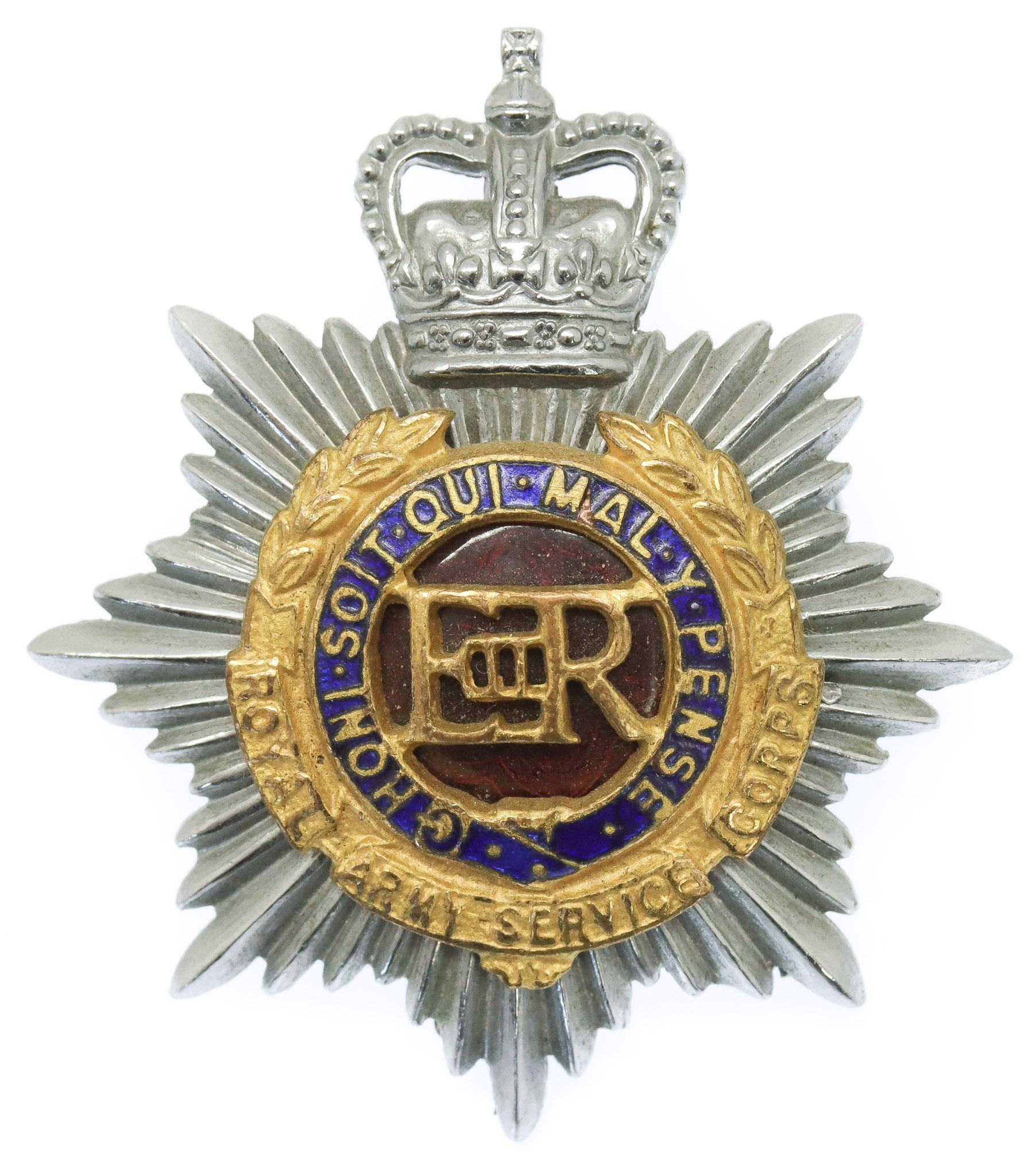 EIIR Royal Army Service Corps (R.A.S.C.) Officer's Cap Badge