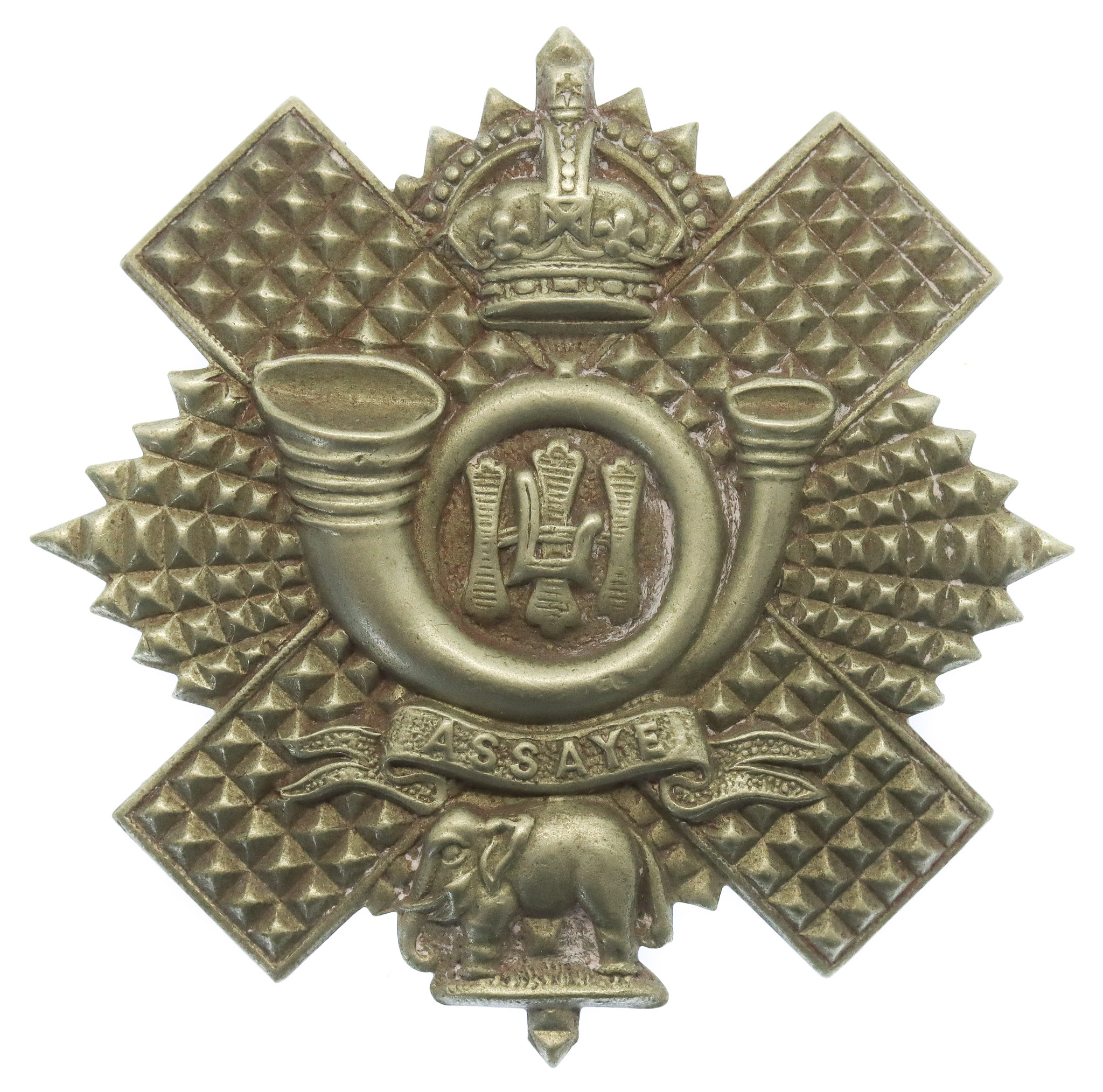 Highland Light Infantry (H.L.I) Cap Badge - King's Crown