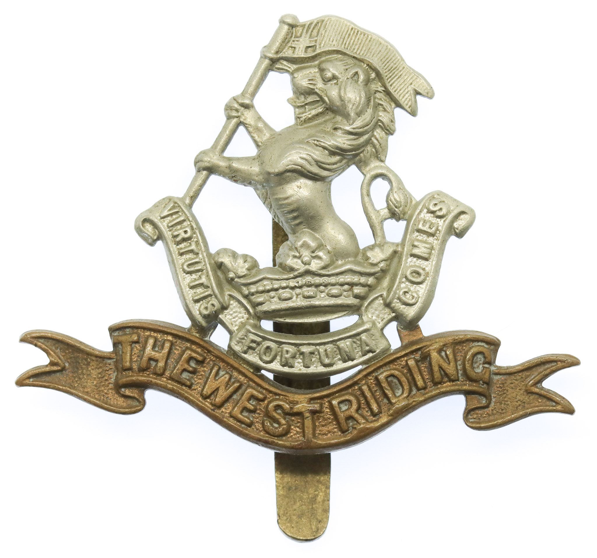 West Riding Regiment (Duke of Wellington's) Cap Badge