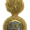 Victorian post 1881 Royal Munster Fusiliers Officer's Fur Cap Grenade Badge