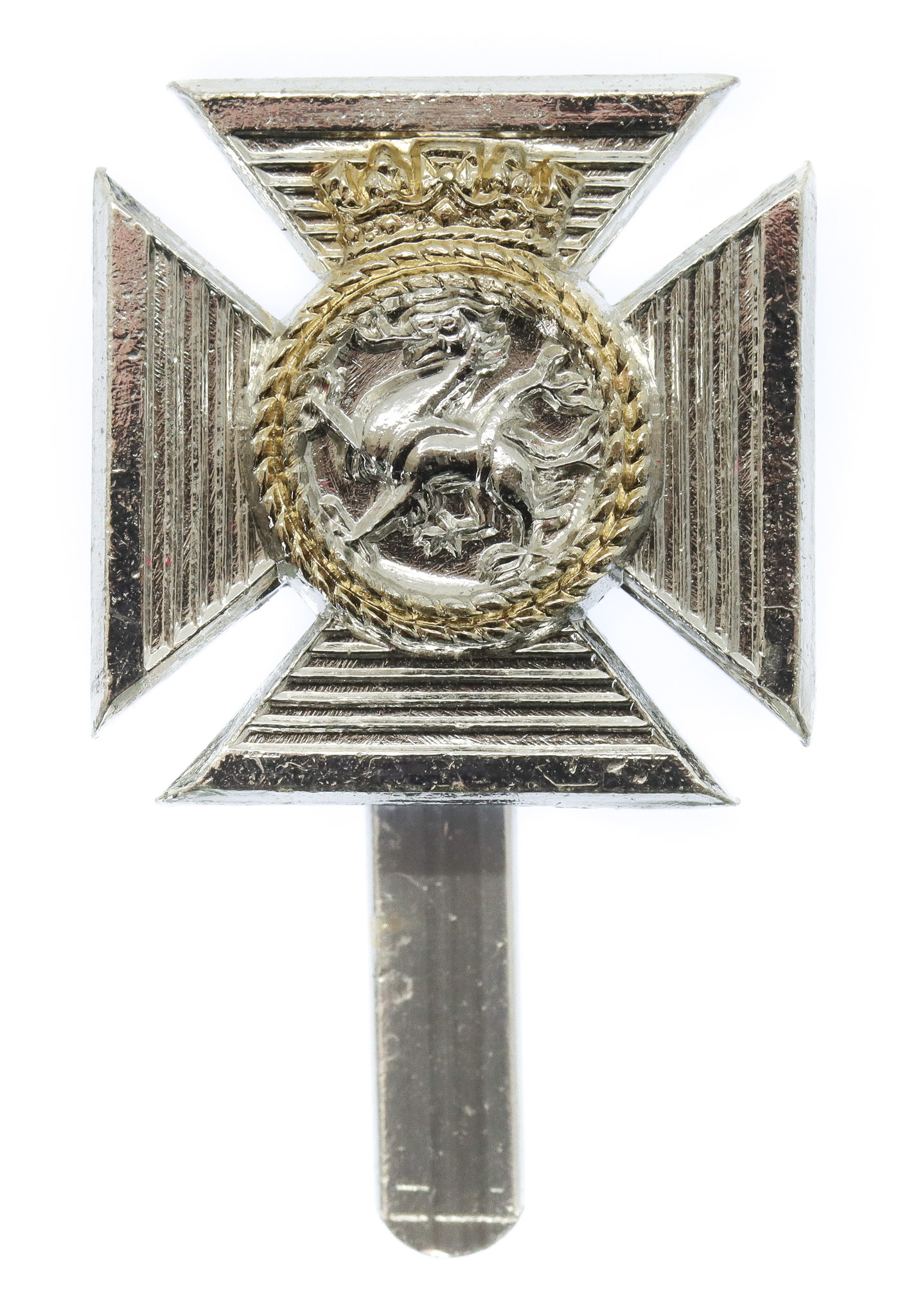 Duke of Edinburgh Regiment Anodised (Staybrite) Cap Badge