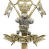 9th/12th Royal Lancers Anodised (Staybrite) Cap Badge