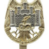 Bedfordshire & Hertfordshire Territorials Anodised (Staybrite) Cap Badge