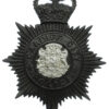 Cardiff City Police Night Helmet Plate - Queen's Crown