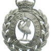 Liverpool City Police Wreath Helmet Plate - Queen's Crown
