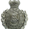 Guernsey Police Wreath Helmet Plate - King's Crown