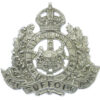 East Suffolk Police Chrome Cap Badge - King's Crown