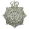 West Suffolk Constabulary Small Star Helmet Plate - Queen's Crown