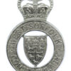 West Suffolk Constabulary Cap Badge - Queen's Crown