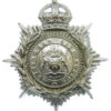 Nottingham City Police Helmet Plate - King's Crown