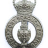 Stockport Borough Police Cap Badge - Queen's Crown