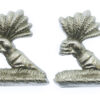 Pair of Luton Borough Police Collar Badges
