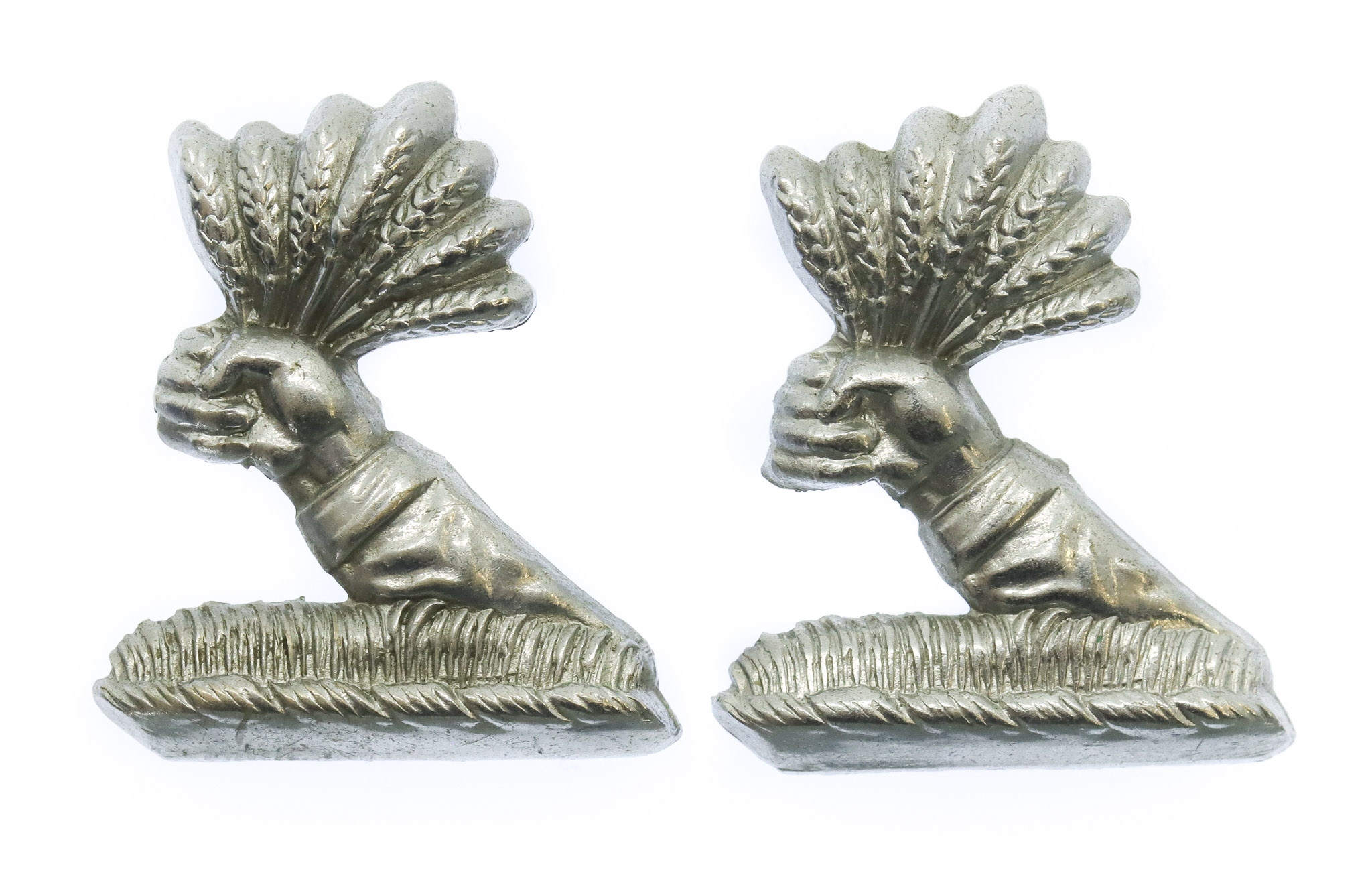 Pair of Luton Borough Police Collar Badges