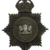 Carlisle City Police Night Helmet Plate - King's Crown