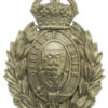 Carlisle City Police Wreath Helmet Plate - King's Crown