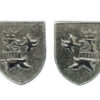 Pair of Cleveland Police Collar Badges