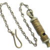 Metropolitan Police 'The Metropolitan' Patent Numbered Whistle & Chain - No. 30552
