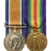WW1 British War & Victory Medal Pair - Pte. H. Senior, King's Own Yorkshire Light Infantry