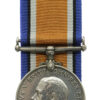WW1 British War Medal - Pte. E.W. Parker, 5th Bn. King's Own Yorkshire Light Infantry - K.I.A. 27/03/18