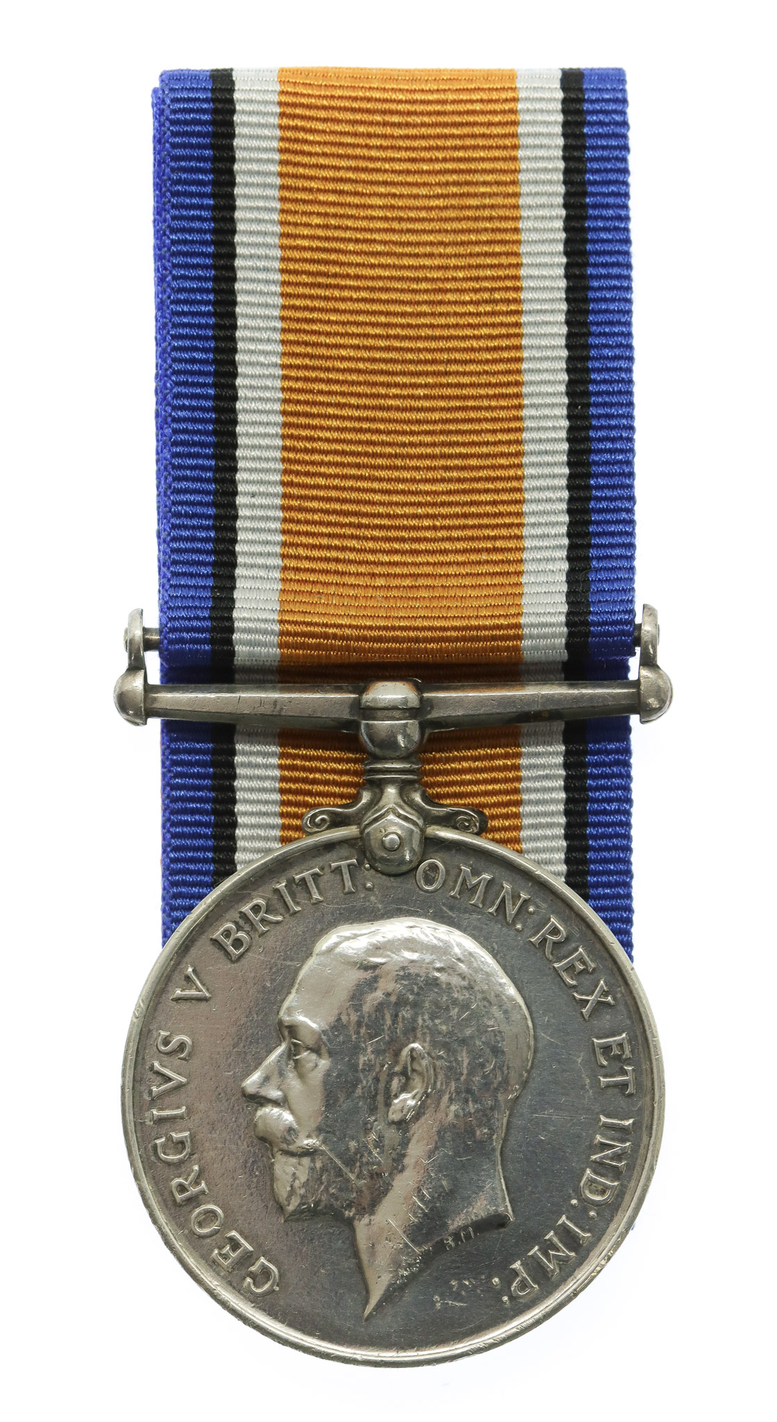 WW1 British War Medal - Pte. E.W. Parker, 5th Bn. King's Own Yorkshire Light Infantry - K.I.A. 27/03/18