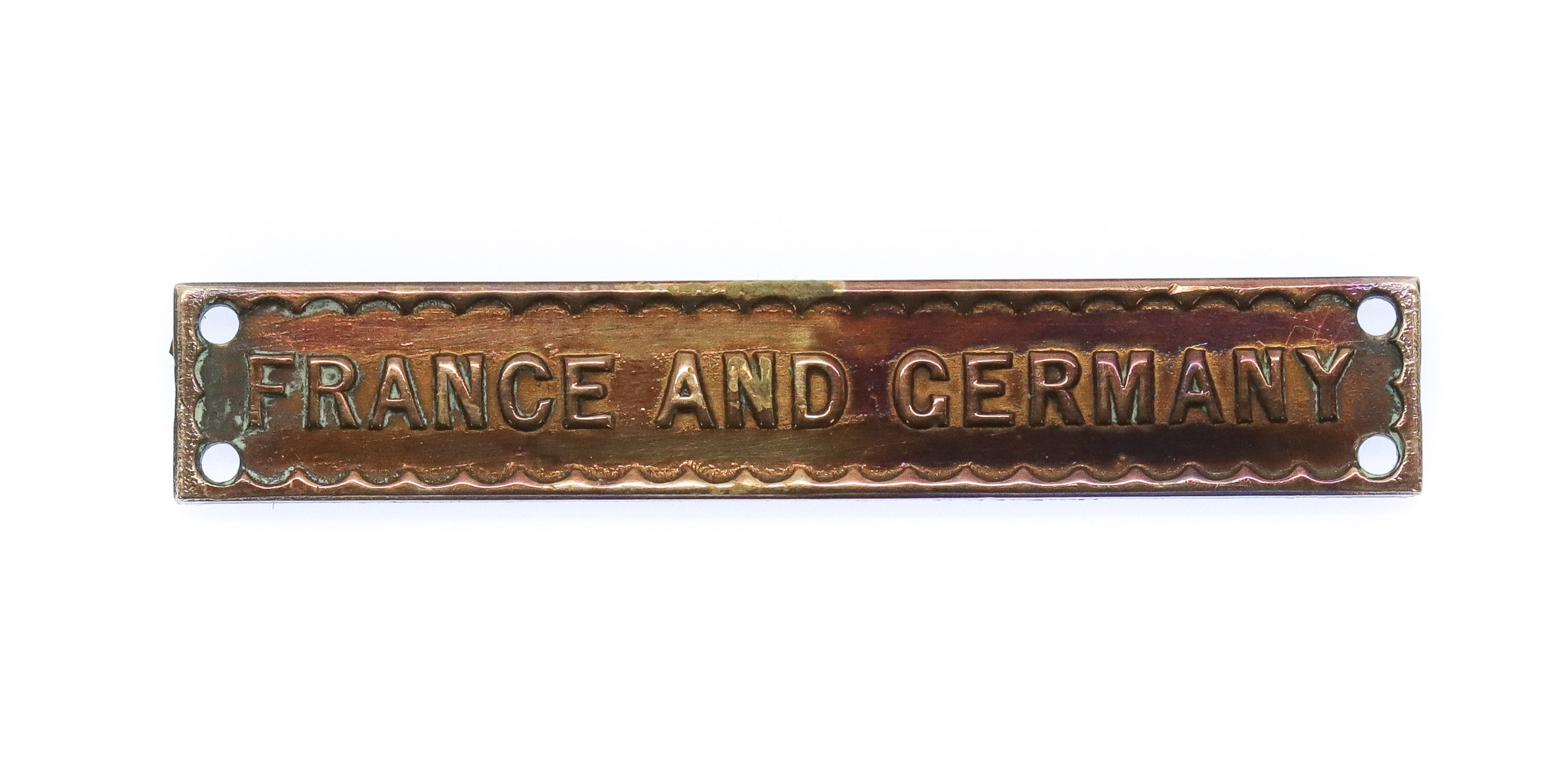WW2 France and Germany Medal Clasp