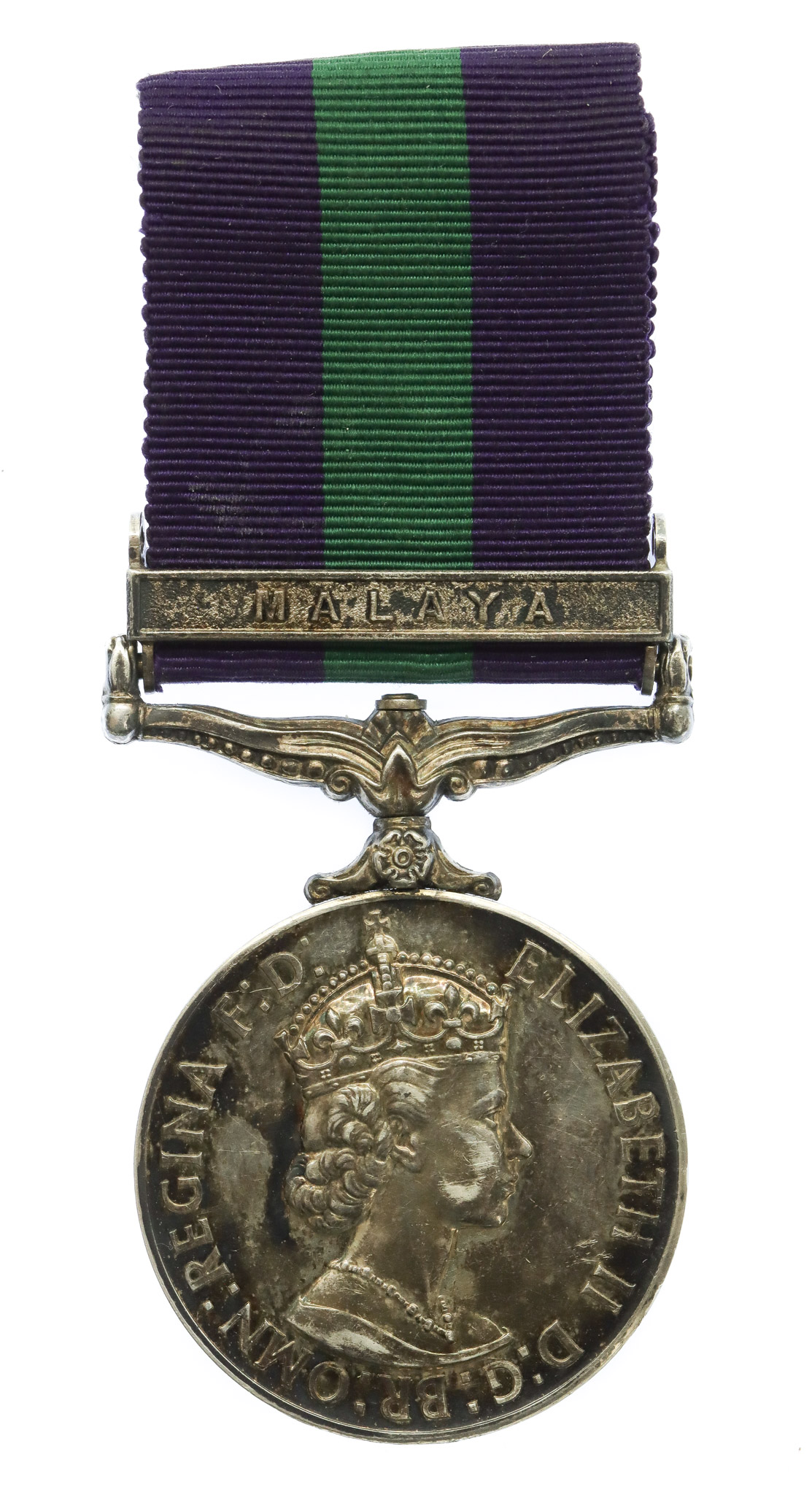 General Service Medal (Clasp - Malaya) - Spr. K.A. Wells, Royal Engineers