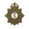 Australian Army Medical Corps Slouch Hat Badge - King's Crown
