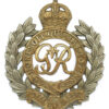 George VI Royal Engineers Bi-Metal Cap Badge
