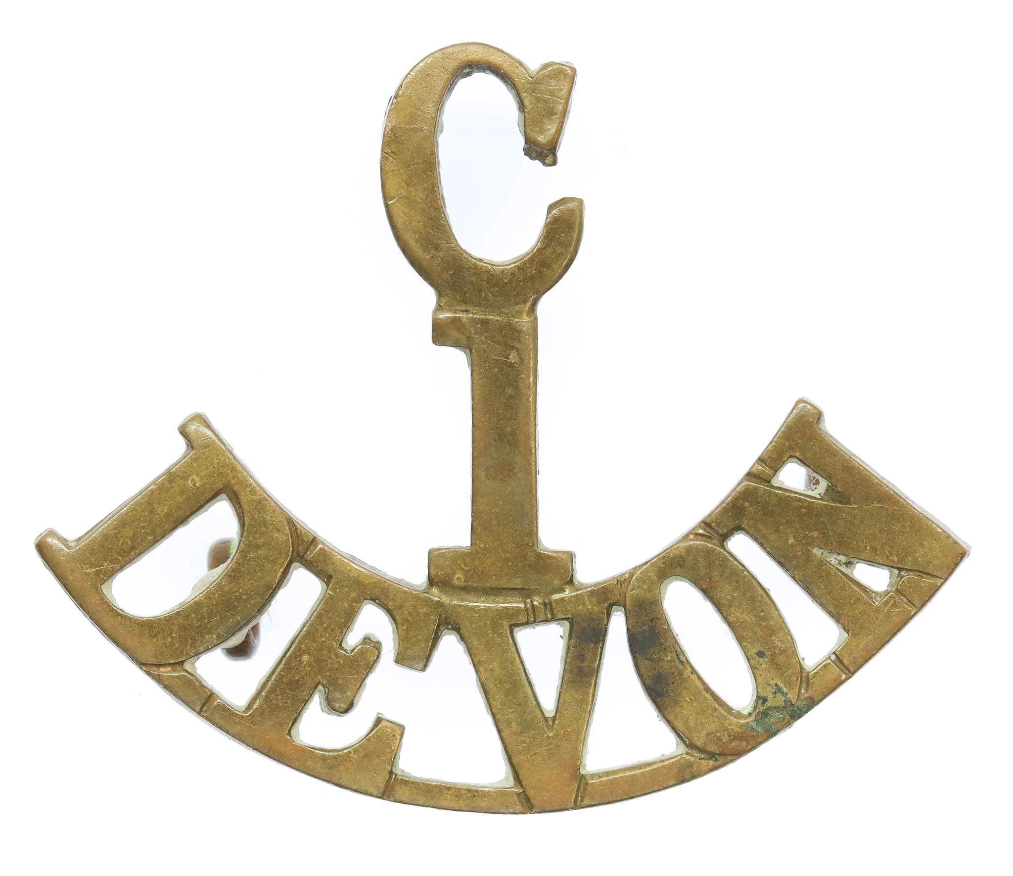 1st Cadet Bn. Devonshire Regiment (C/1/DEVON) Shoulder Title
