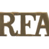 Royal Field Artillery (R.F.A.) Shoulder Title