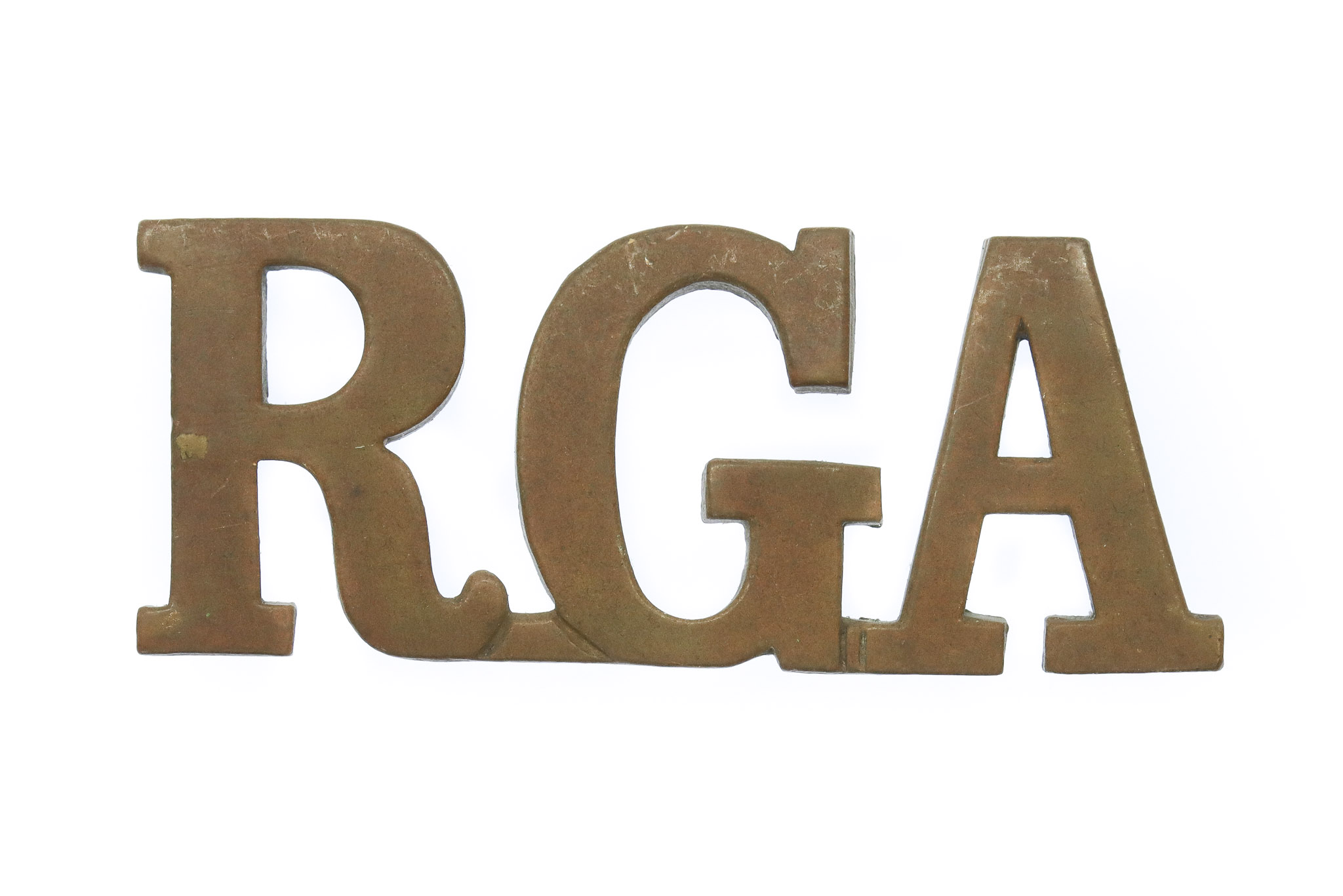 Royal Garrison Artillery (R.G.A.) Shoulder Title