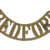 Bedfordshire Regiment (BEDFORD) Shoulder Title