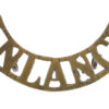 Victorian Loyal North Lancashire Regiment (L.N.LANCS) Shoulder Title
