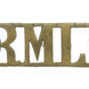Royal Marine Light Infantry ( R.M.L.I.) Shoulder Title