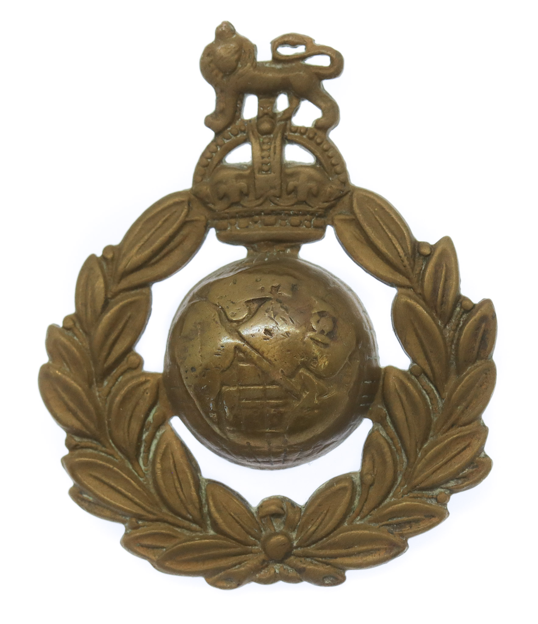 Royal Marines Cap Badge - King's Crown