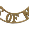 School of Musketry (S OF M) Shoulder Title