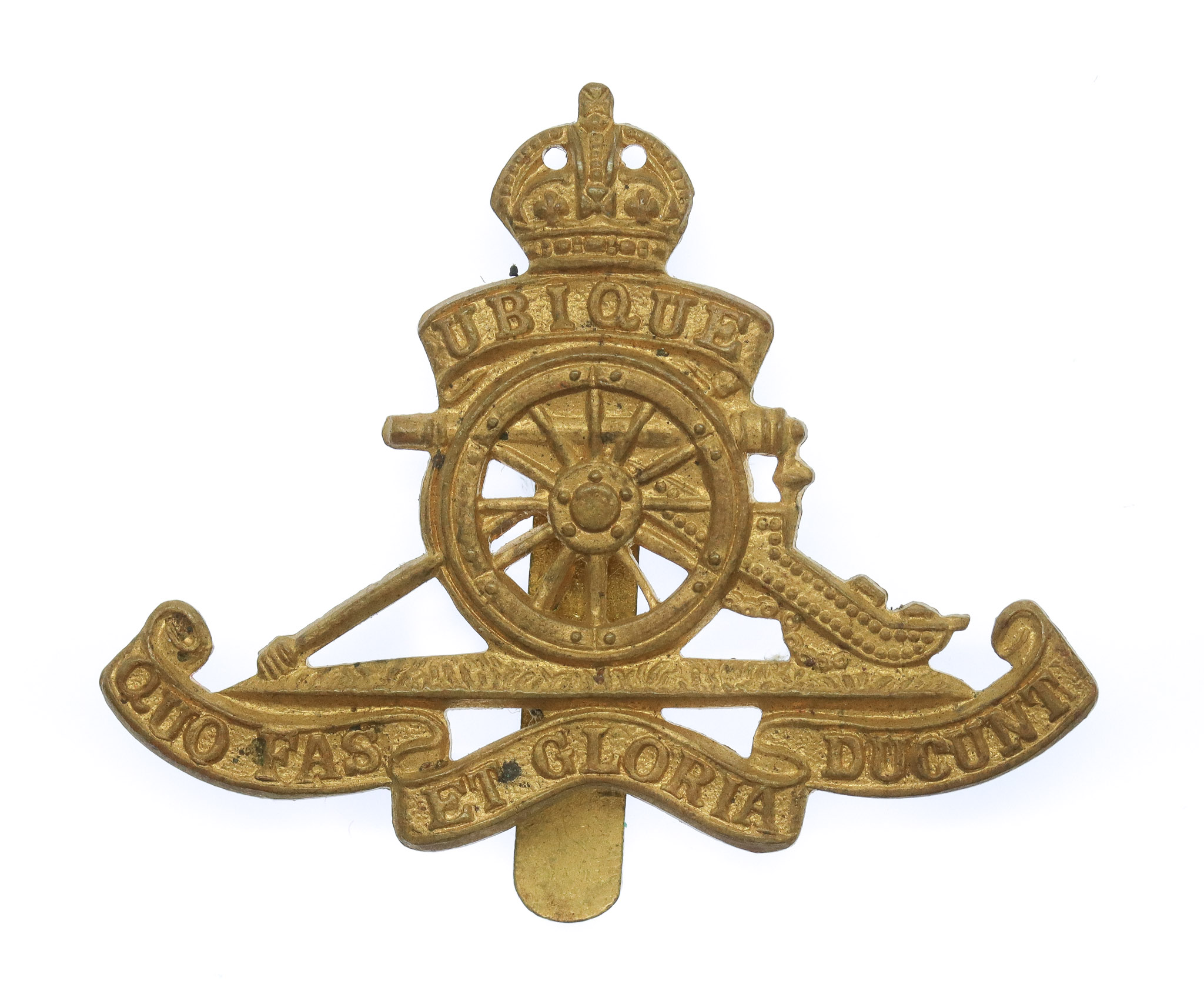 Royal Artillery Beret Badge - King's Crown