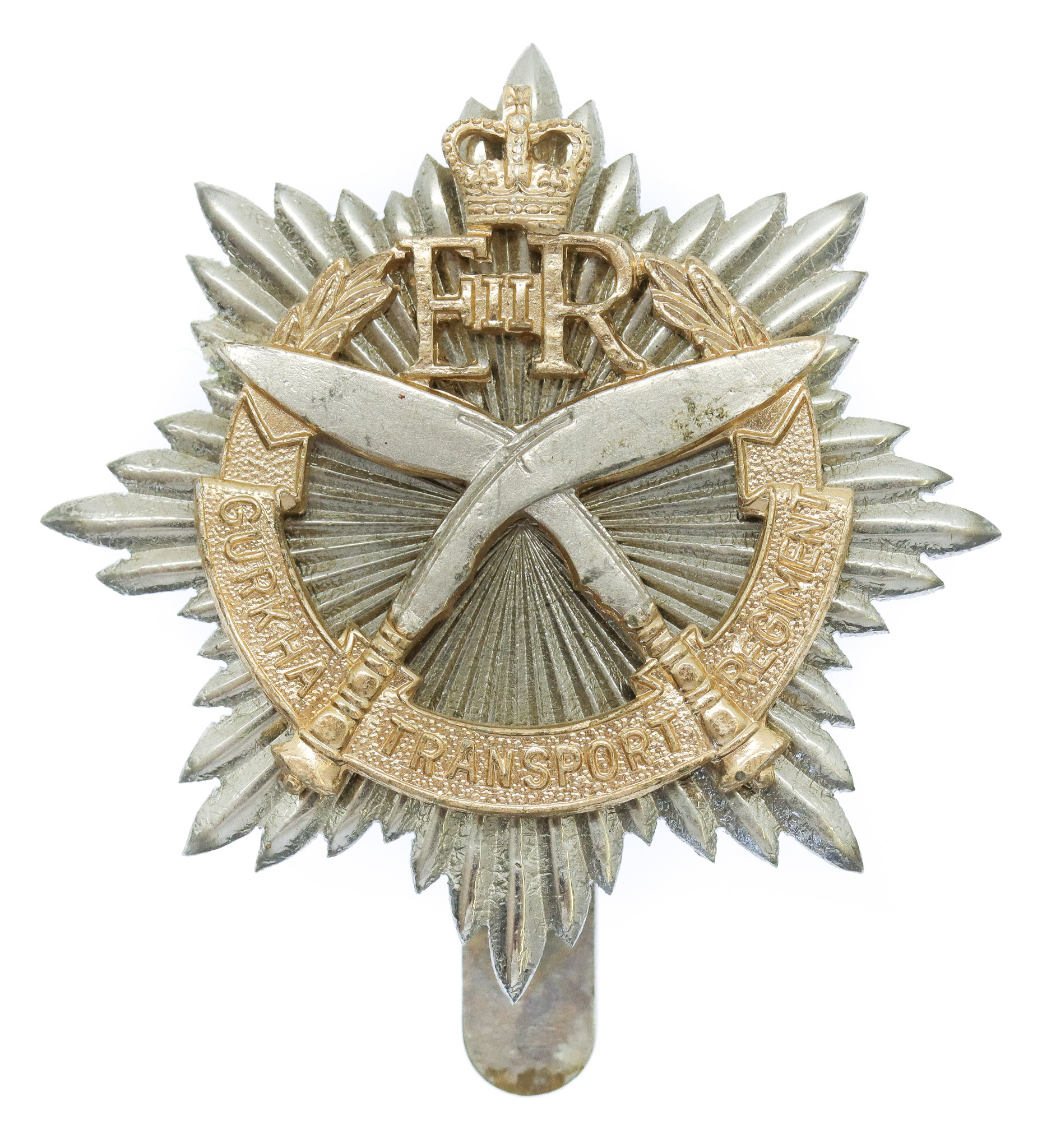 Gurkha Transport Regiment Bi-Metal Cap Badge