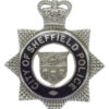 Sheffield City Police Senior Officer's Enamelled Cap Badge - Queen's Crown