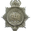 Sheffield City Police Helmet Plate - King's Crown 
