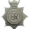 Sheffield & Rotherham Constabulary Helmet Plate - Queen's Crown