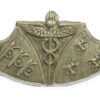 Rotherham Borough Police White Metal Collar Badge
