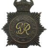George VI Rotherham Borough Police Black Helmet Plate 