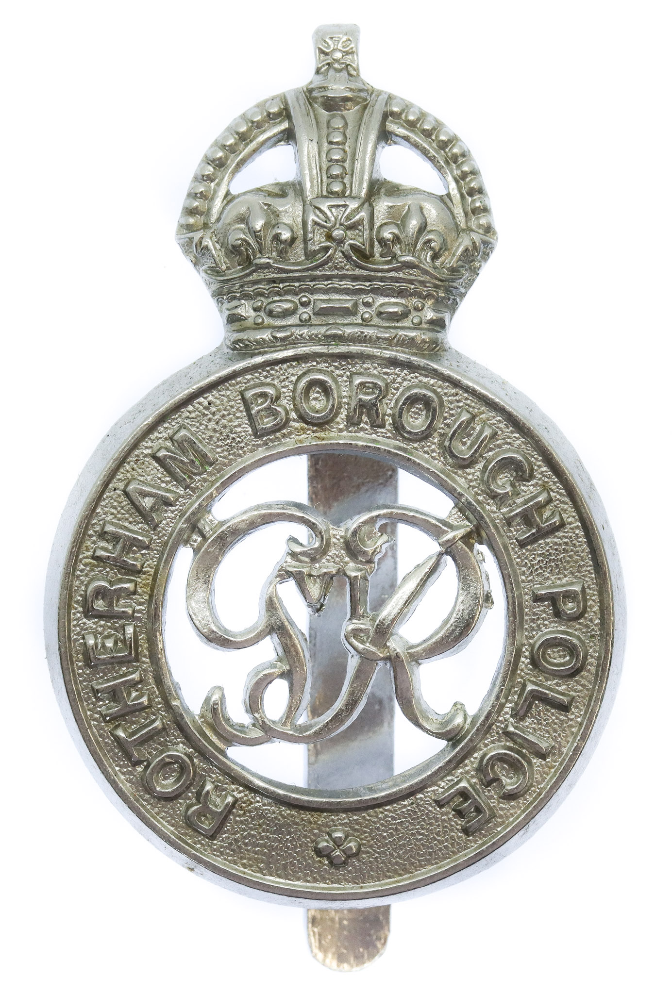 George VI Rotherham Borough Police Cap Badge