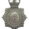 Bristol Constabulary Small Star Cap Badge/Helmet Plate - Queen's Crown (8)