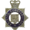 Bristol Constabulary  Senior Officer's Enamelled Cap Badge - Queen's Crown 