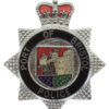 Port of Bristol Police Enamelled Cap Badge - Queen's Crown