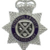 Liverpool & Bootle Constabulary Senior Officer's Enamelled Cap Badge - Queen's Crown